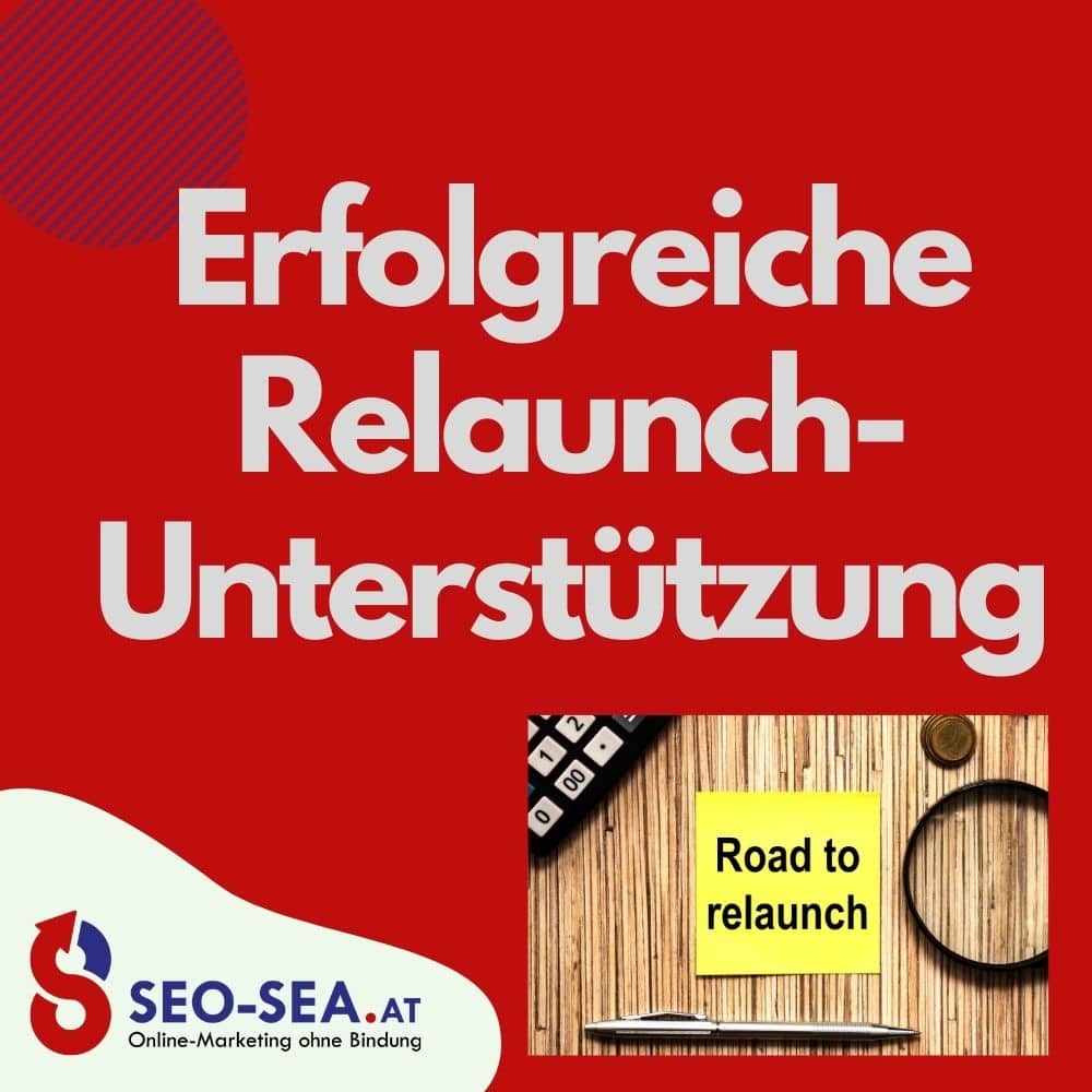 Erfolgreiche Relaunch-Unterstützung