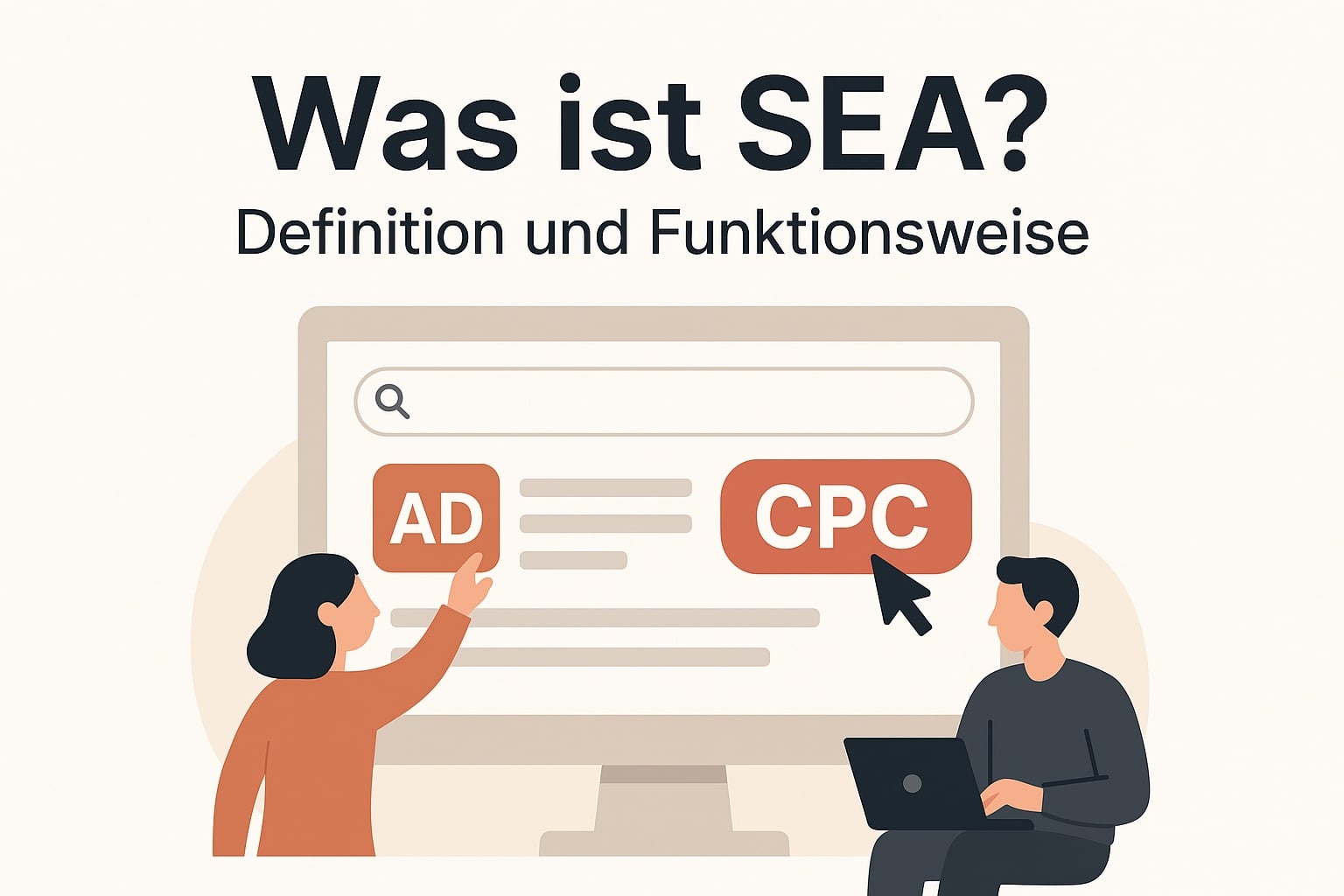 Erfahre, was SEA bedeutet, wie es funktioniert und welche Vorteile Suchmaschinenwerbung für dein Unternehmen bietet. Jetzt verständlich erklärt.