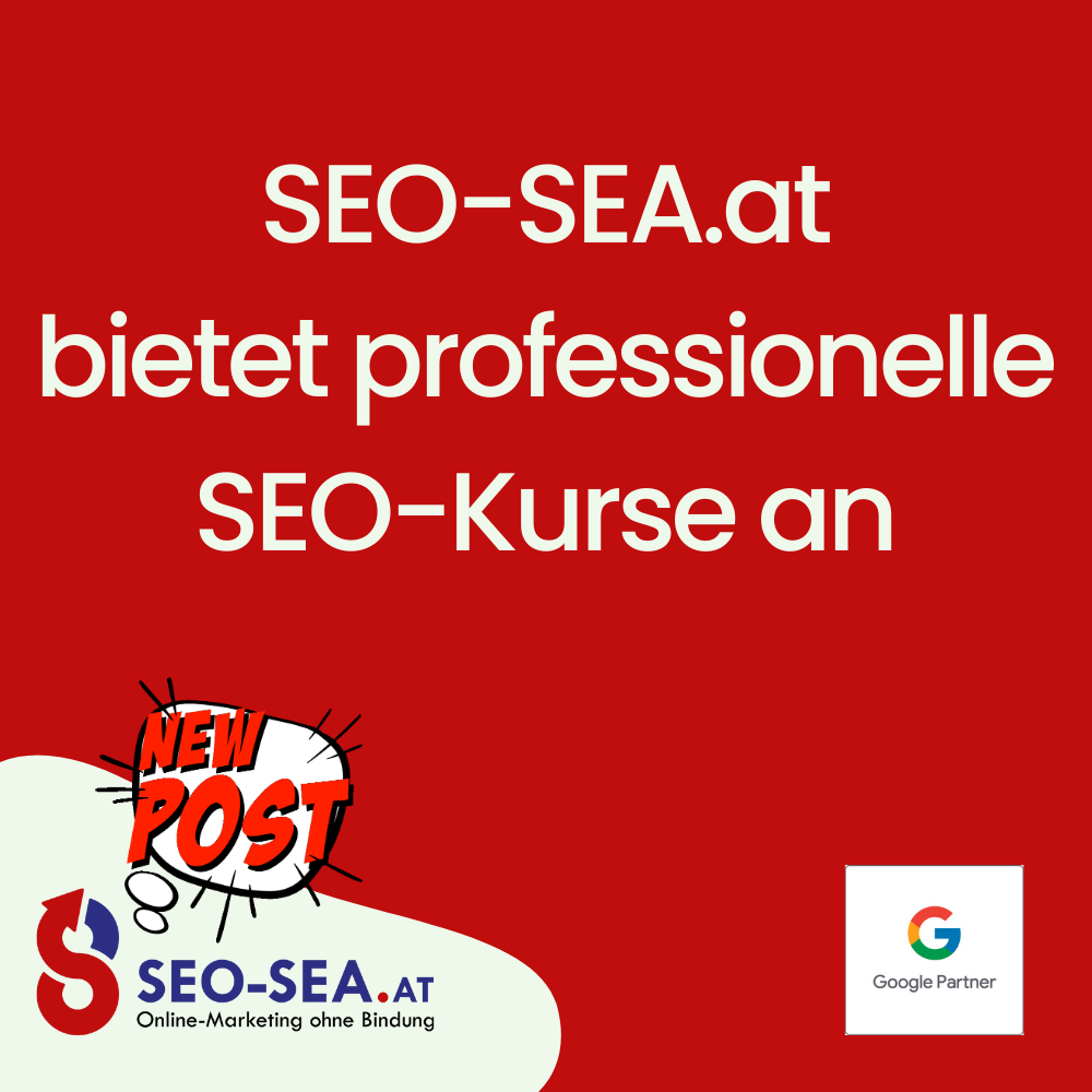 SEO-SEA.at bietet professionelle SEO-Kurse an